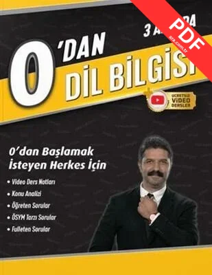 0'dan Dil Bilgisi Soru Bankası kitap kapağı