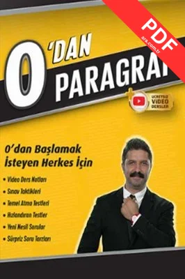 0'dan Paragraf kitap kapağı