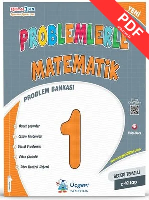 1. Sınıf Problemlerle Matematik kitap kapağı