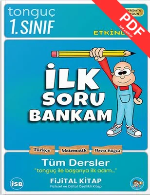 1. Sınıf Tüm Dersler Soru Bankası - Etkinlikli kitap kapağı