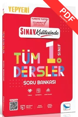 1. Sınıf Tüm Dersler Soru Bankası kitap kapağı