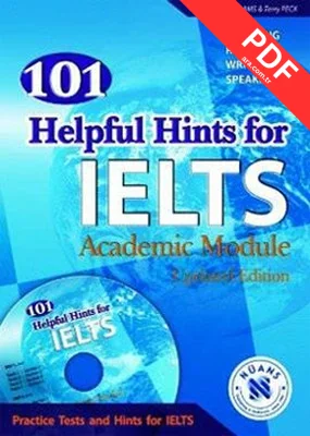 101 Helpful Hints for IELTS - Academic Module with MP3 Audio CD kitap kapağı