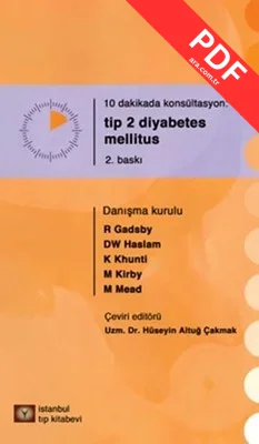 10 Dakikada Konsültasyon TİP 2 Diyabetes Mellitus kitap kapağı