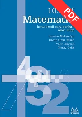 10. Sınıf Matematik Konu Özetli Soru Bankası - Mavi Kitap kitap kapağı