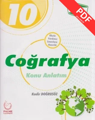 10.Sınıf Coğrafya Konu Anlatım kitap kapağı