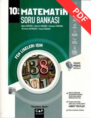 10.Sınıf Fen Lisesi Matematik Soru Bankası kitap kapağı