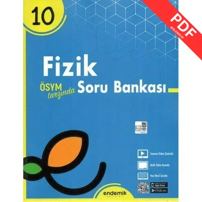 10.Sınıf Fizik Soru Bankası kitap kapağı