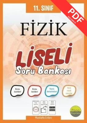 11. Sınıf Fizik Liseli Soru Bankası kitap kapağı