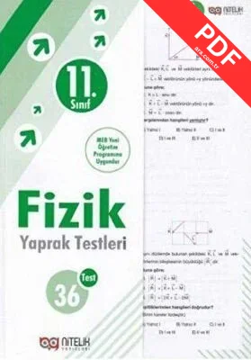 11. Sınıf Fizik Yaprak Testleri kitap kapağı