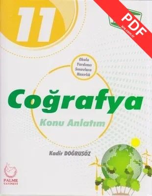 11.Sınıf Coğrafya Konu Anlatım kitap kapağı