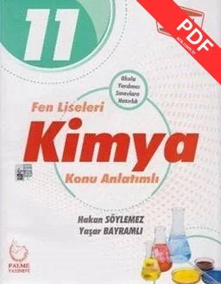11.Sınıf Fen Liseleri Kimya Konu Anlatımlı kitap kapağı