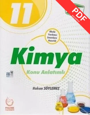 11.Sınıf Kimya Konu Anlatımlı kitap kapağı