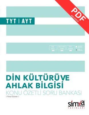 12. Sınıf Din Kültürü ve Ahlak Bilgisi TYT - AYT Konu Özetli Soru Bankası kitap kapağı