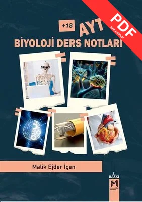 '+18 AYT Biyoloji Ders Notları kitap kapağı