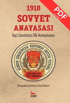 1918 Sovyet Anayasası kitap kapağı