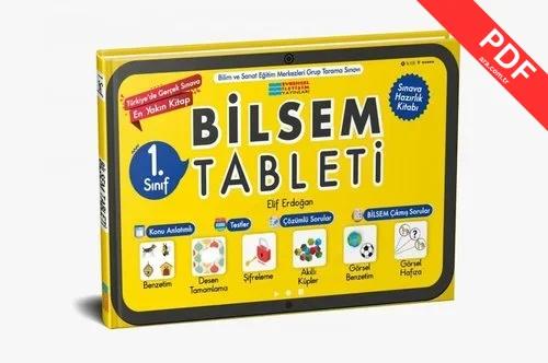 1. Sınıf Bilsem Tableti kitap kapağı