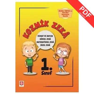 1. Sınıf Kozmik Zeka Bilsem Sınavlarına Hazırlık kitap kapağı