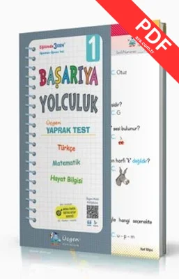 1.Sınıf Başarıya Yolculuk Yaprak Test kitap kapağı