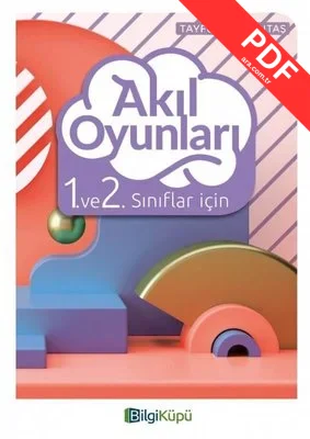 1.ve 2.Sınıflar İçin Akıl Oyunları kitap kapağı
