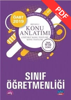 2019 ÖABT Sınıf Öğretmenliği-Detaylı Konu Anlatımı kitap kapağı