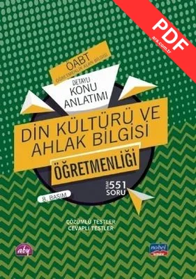 2020 KPSS ÖABT Din Kültürü ve Ahlak Bilgisi Öğretmenliği Soru Bankası kitap kapağı