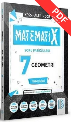 2021 KPSS ALES DGS MatematiX Soru Fasikülleri 7  kitap kapağı