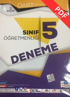 2021 ÖABT Sınıf Öğretmenliği 5 Deneme kitap kapağı