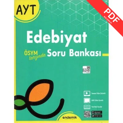 2022 AYT Edebiyat Soru Bankası kitap kapağı