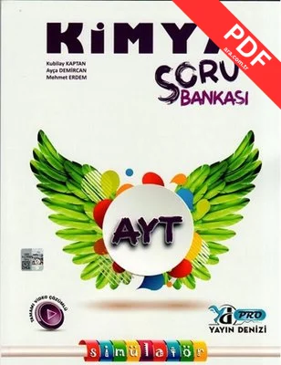 2022 AYT Kimya Pro Soru Bankası kitap kapağı