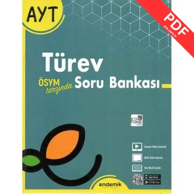 2022 AYT Türev Soru Bankası kitap kapağı