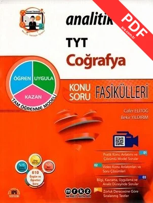 2022 TYT Coğrafya Analitik Konu Soru Fasiküllleri kitap kapağı