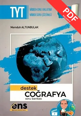 2022 TYT Coğrafya Destek Soru Bankası kitap kapağı