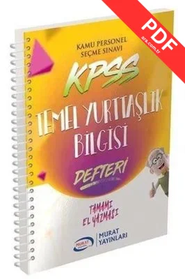 2022 KPSS Temel Yurttaşlık Bilgisi 1000 Soru Bankası kitap kapağı