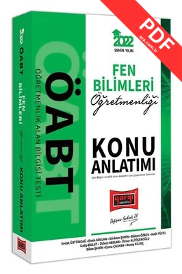 2022 ÖABT Fen Bilimleri Öğretmenliği Konu Anlatımı kitap kapağı
