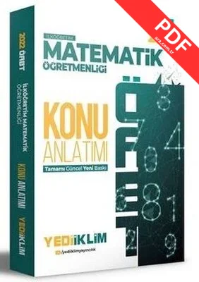 2022 ÖABT İlköğretim Matematik Öğretmenliği Konu Anlatımı kitap kapağı