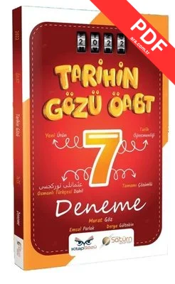 2022 Tarihin Gözü ÖABT Tarih Öğretmenliği 7'li Deneme kitap kapağı