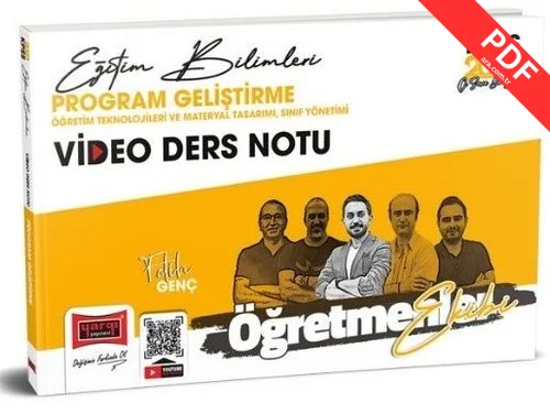 2023 KPSS Eğitim Bilimleri Öğretmenler Ekibi Program Geliştirme - Öğretim Teknolojileri ve Materyal kitap kapağı