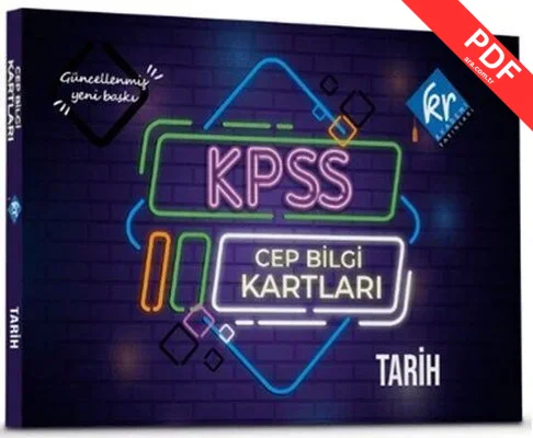 2023 KPSS Tarih Cep Bilgi Kartları kitap kapağı