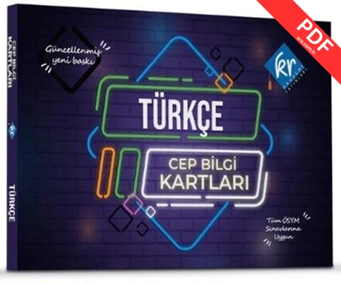 2023 KPSS Türkçe Cep Bilgi Kartları kitap kapağı
