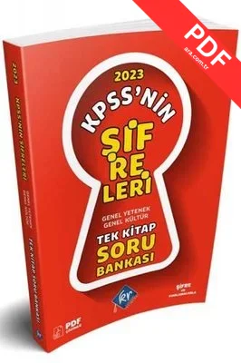 2023 KPSS'nin Şifreleri Genel Yetenek Genel Kültür Tek Kitap Soru Bankası kitap kapağı