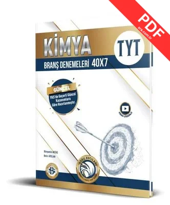 2023 TYT Kimya 40 x 7 Branş Deneme kitap kapağı