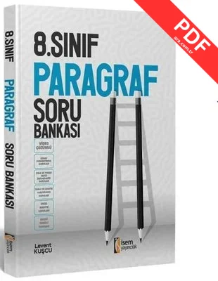 2024 8. Sınıf LGS Paragraf Soru Bankası kitap kapağı