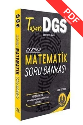 2024 DGS Ekstra Matematik Çözümlü Soru Bankası kitap kapağı