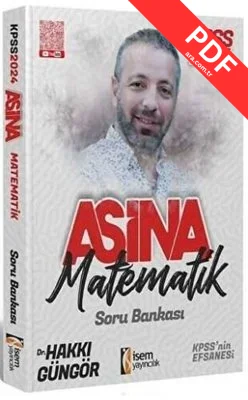 2024 KPSS Aşina Matematik Soru Bankası kitap kapağı