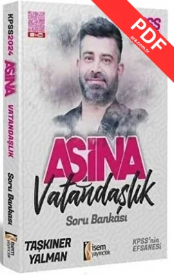 2024 KPSS Aşina Vatandaşlık Soru Bankası kitap kapağı