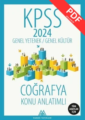 2024 KPSS GYGK Coğrafya Konu Anlatımlı kitap kapağı