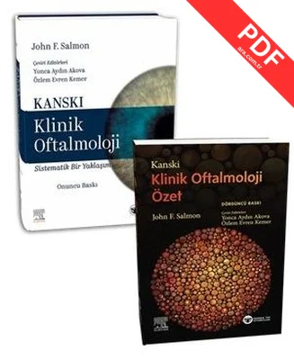 2025 Kanski'nin Muhteşem İkilisi - Kanski Klinik Oftalmoloji + Kanski Klinik Oftalmoloji Özet - 2 Ki kitap kapağı