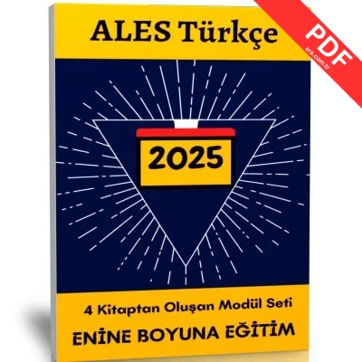 2025 ALES Türkçe Hazırlık Seti kitap kapağı