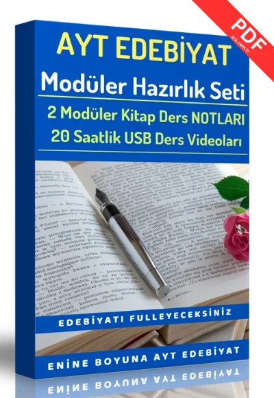 Deniz Hoca Ayt Edebiyat 5 Deneme Sınavı 2025 kitap kapağı