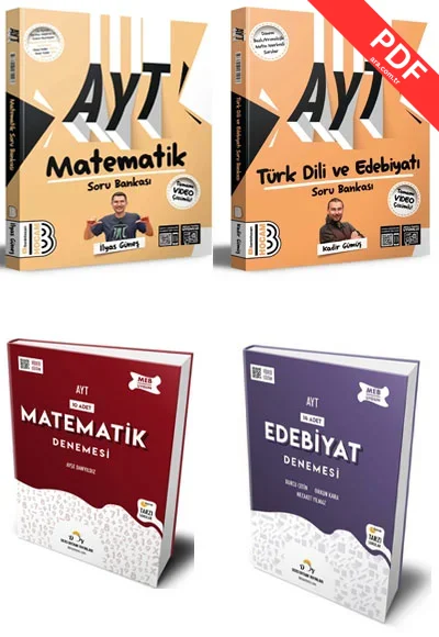 2025 AYT Edebiyat Matematik Soru Bankası ve Deneme Sınavı Seti Benim Hocam Yayınları kitap kapağı